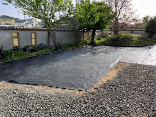 防草施工の現場 9